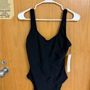 Nicole Miller Black One Piece Swimsuit